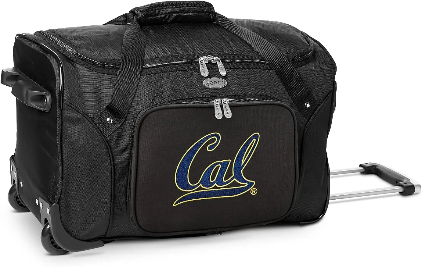 Denco 22-inch Wheeled Duffel Bag, Black, Large
