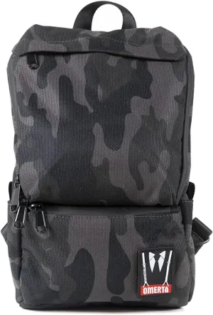 DIME BAGS - Don with Lock - Carbon Filter Sling Backpack - Crossbody Bag (Camouflage)