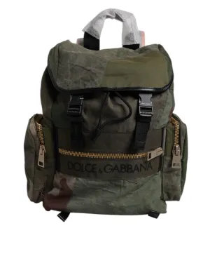 Diverse options Bag Travel Green Flat-rate discount Gabbana Patchwork Dolce Backpack Military &