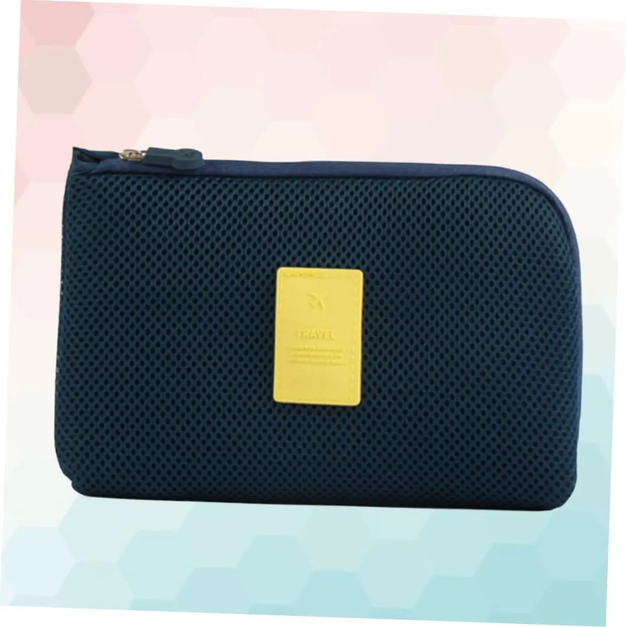 DOITOOL Storage Bags Makeup Bags Cosmetic Bag Digital Data Bag Information Bag Number, Navy, Size 2