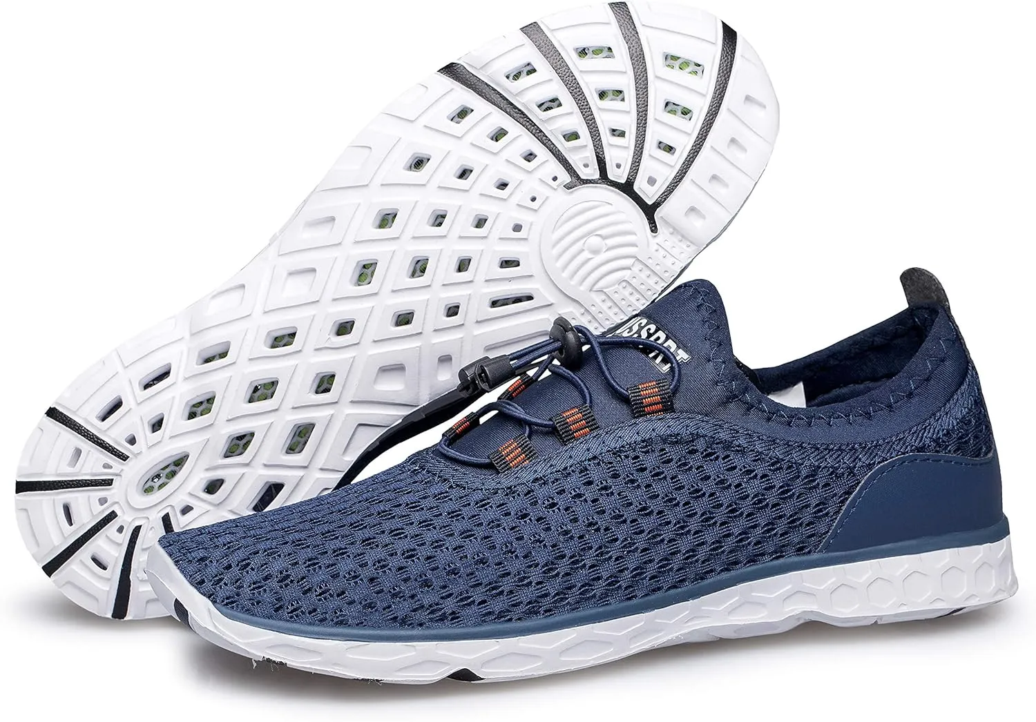 DOUSSPRT Men's Water Shoes Quick Drying Sports Aqua Shoes