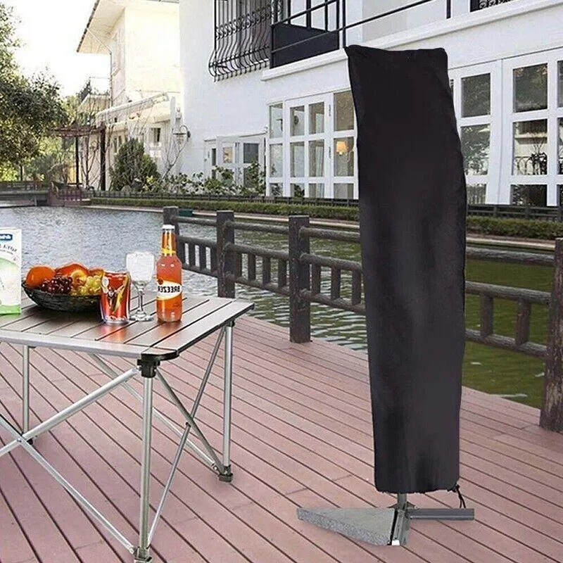 Durable Cantilever Outdoor Garden Patio Shield Parasol Banana Umbrella Cover