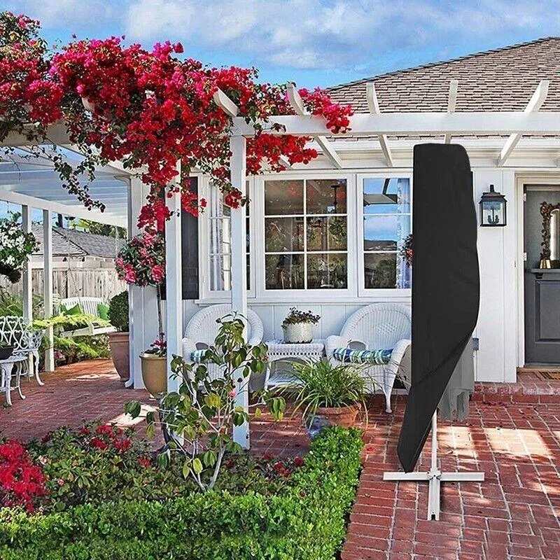 Durable Cantilever Outdoor Garden Patio Shield Parasol Banana Umbrella Cover