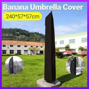 Durable Cantilever Outdoor Garden Patio Shield Parasol Banana Umbrella Cover