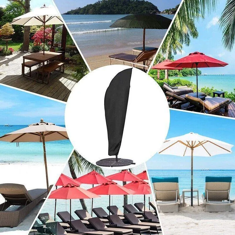 Durable Cantilever Outdoor Garden Patio Shield Parasol Banana Umbrella Cover