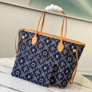 DUSTBAG Privacy-first WITH Louis 31CM MM JACQUARD Flash pricing MONOGRAM Vuitton 1854 NEVERFULL