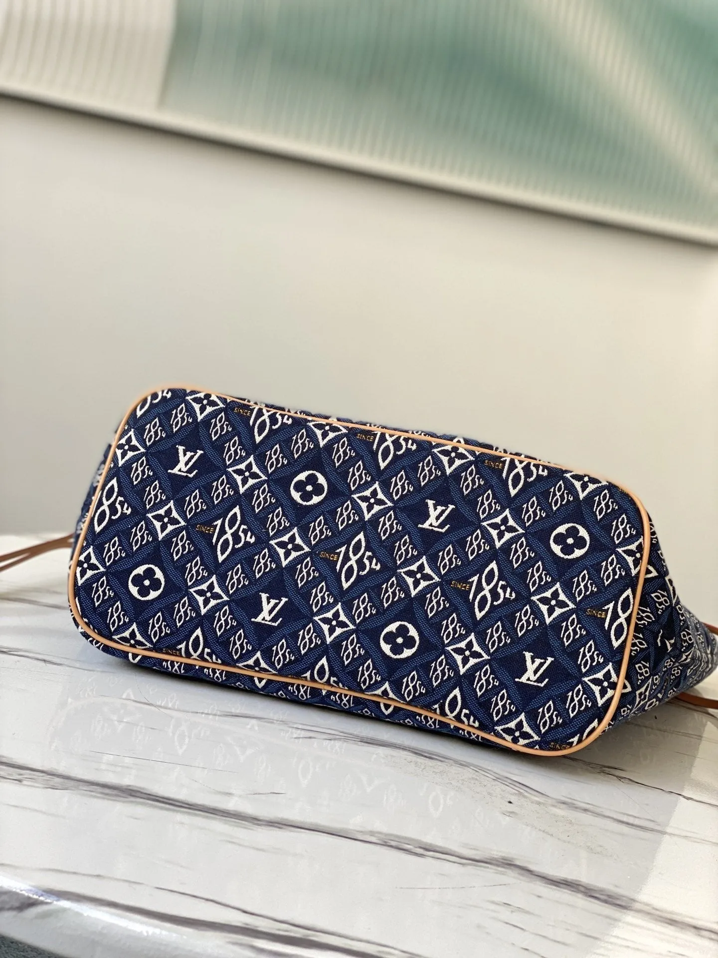DUSTBAG Privacy-first WITH Louis 31CM MM JACQUARD Flash pricing MONOGRAM Vuitton 1854 NEVERFULL