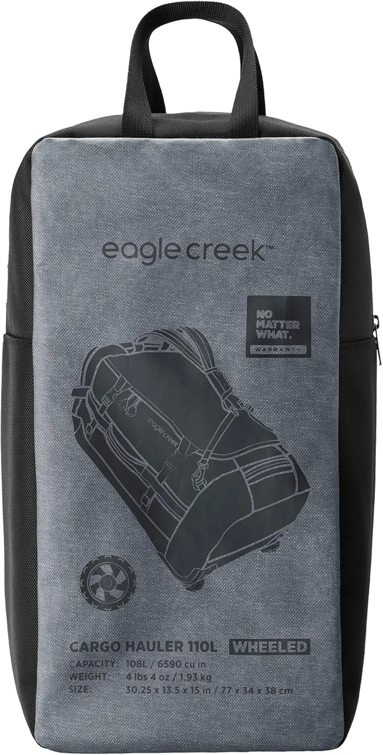 eagle creek Cargo Hauler Wheeled Duffel 110L Charcoal