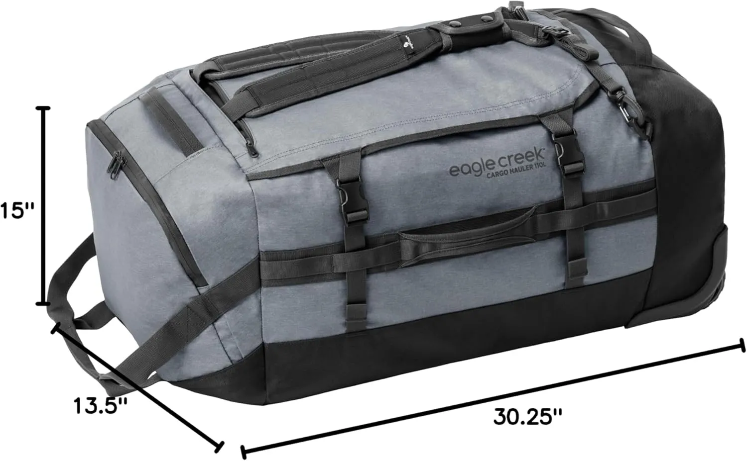 eagle creek Cargo Hauler Wheeled Duffel 110L Charcoal