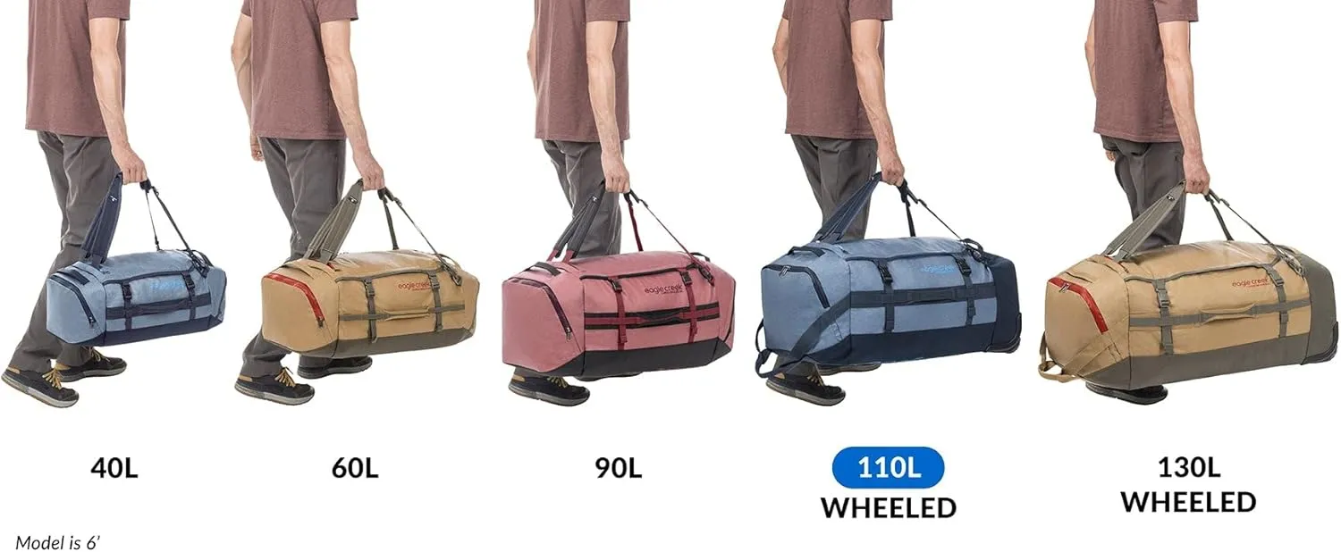 eagle creek Cargo Hauler Wheeled Duffel 110L Charcoal