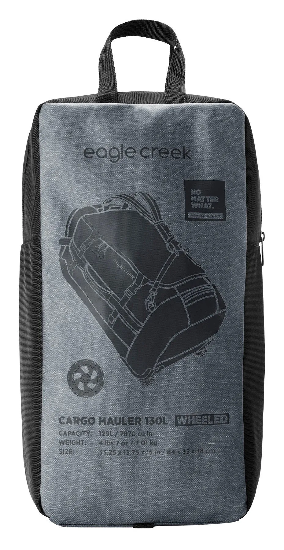 Eagle Creek Cargo Hauler Wheeled Duffel - 130L - Charcoal