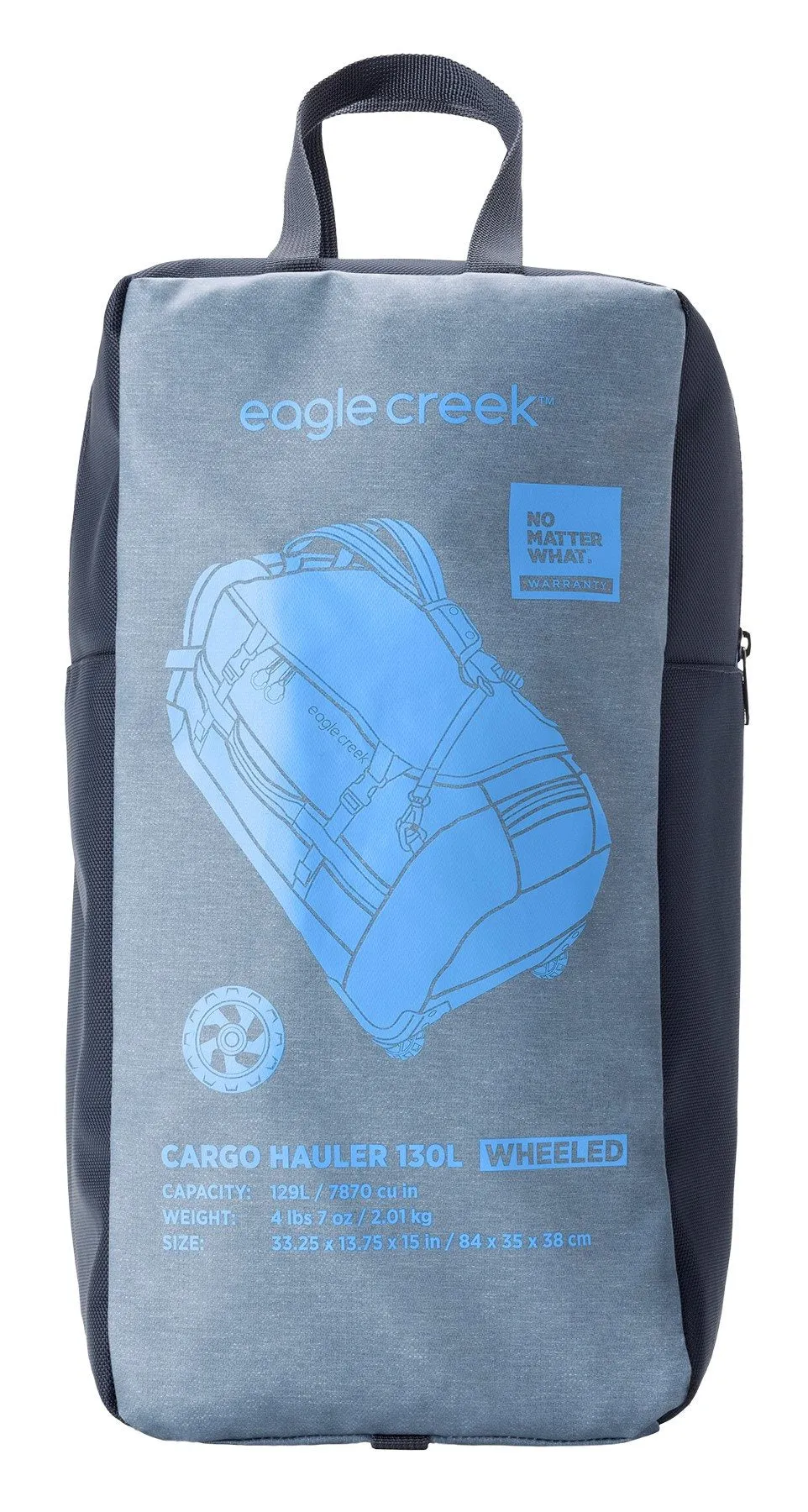 Eagle Creek Cargo Hauler Wheeled Duffel - 130L - Glacier Blue