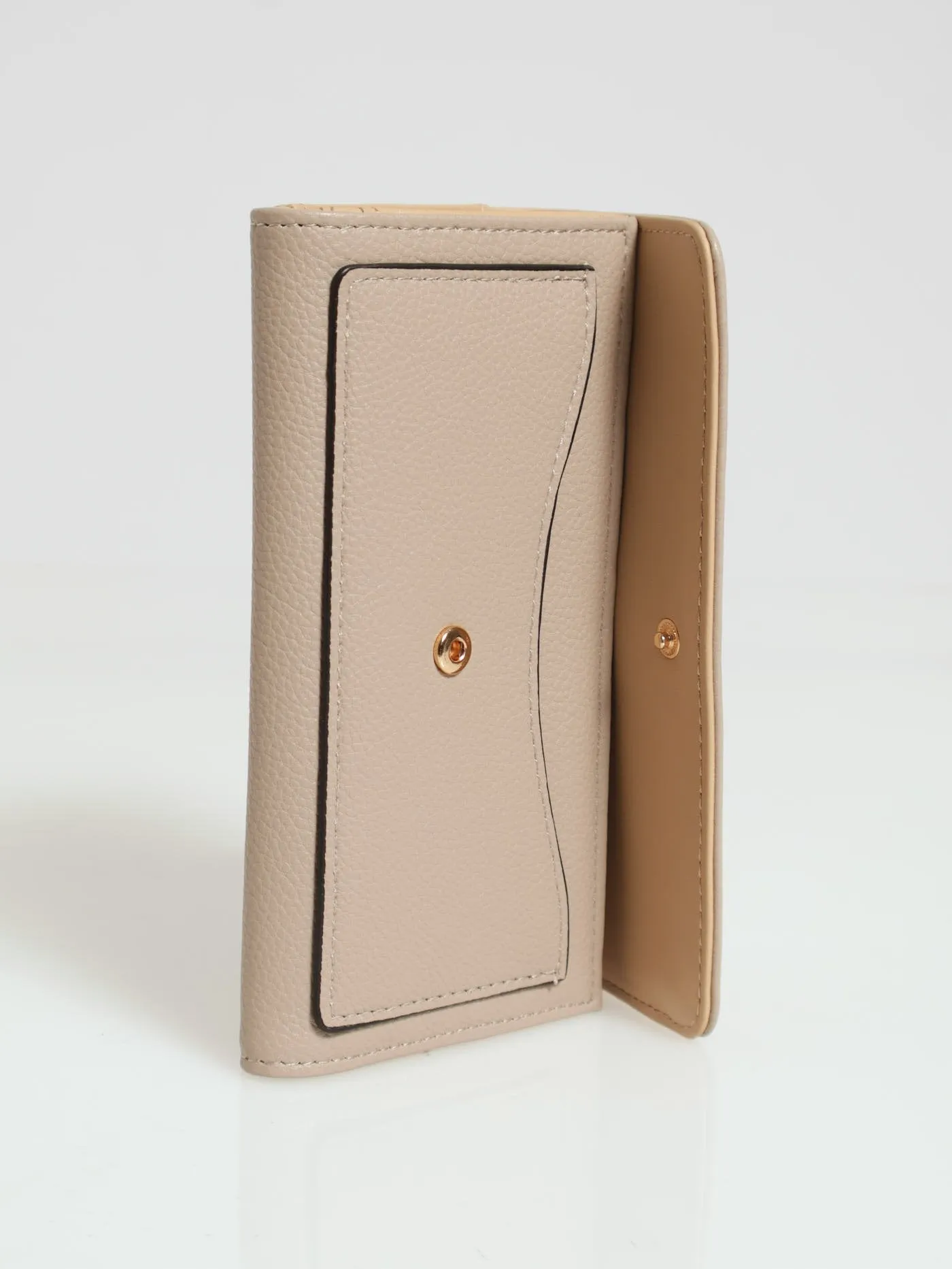 Eastover Slim Clutch Purse - Grey