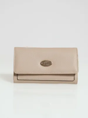 Eastover Slim Clutch Purse - Grey