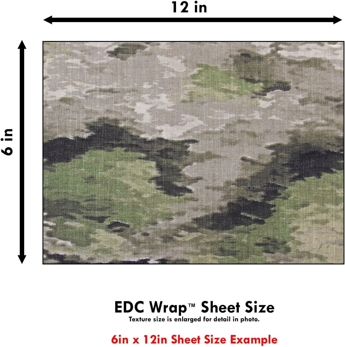 EDC Wrap - Cordura Fabric Wrap for Kydex Holsters, Sheaths, Headphones, and Everyday Carry Items - Cordura & Polyester Fabric Options