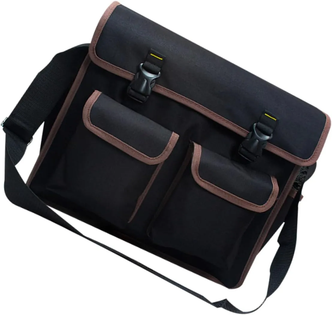 Electrical Tool Pouch Large Capacity Electrician Tool Bag Organizer Oxford Fabric Work Bag for DIY Enthusiasts Mechanics