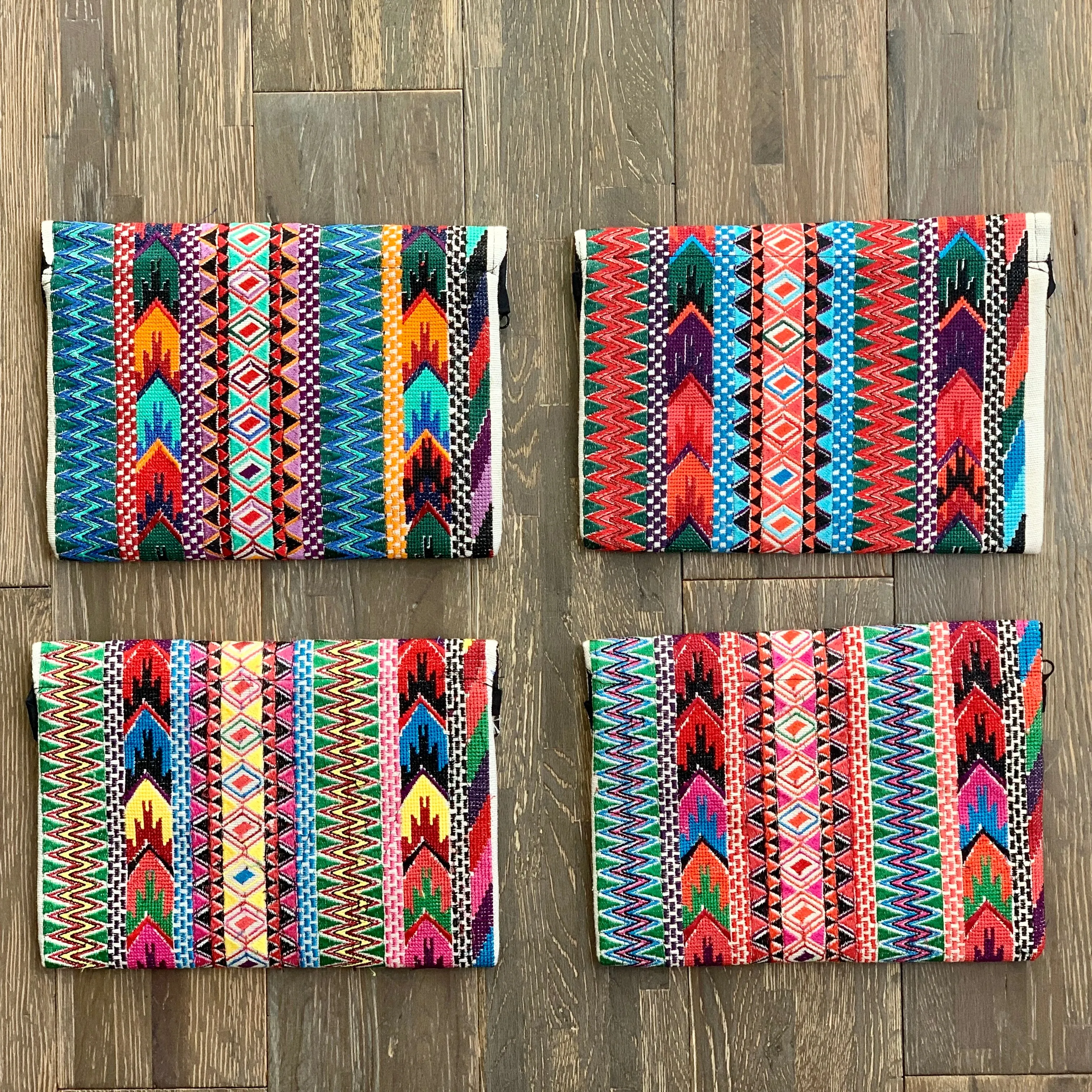 Embroidered Clutch - Southwestern