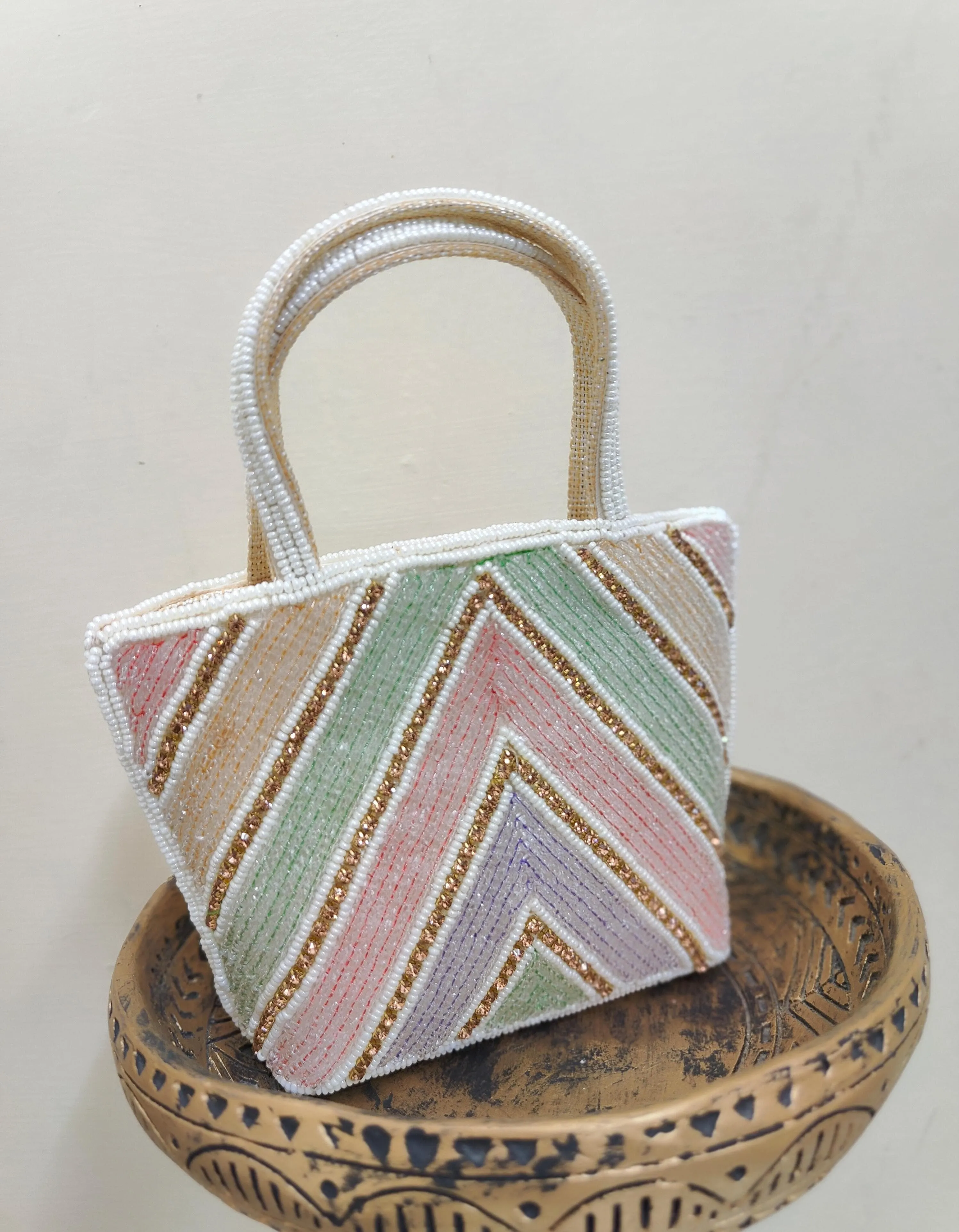 Embroidered Clutch