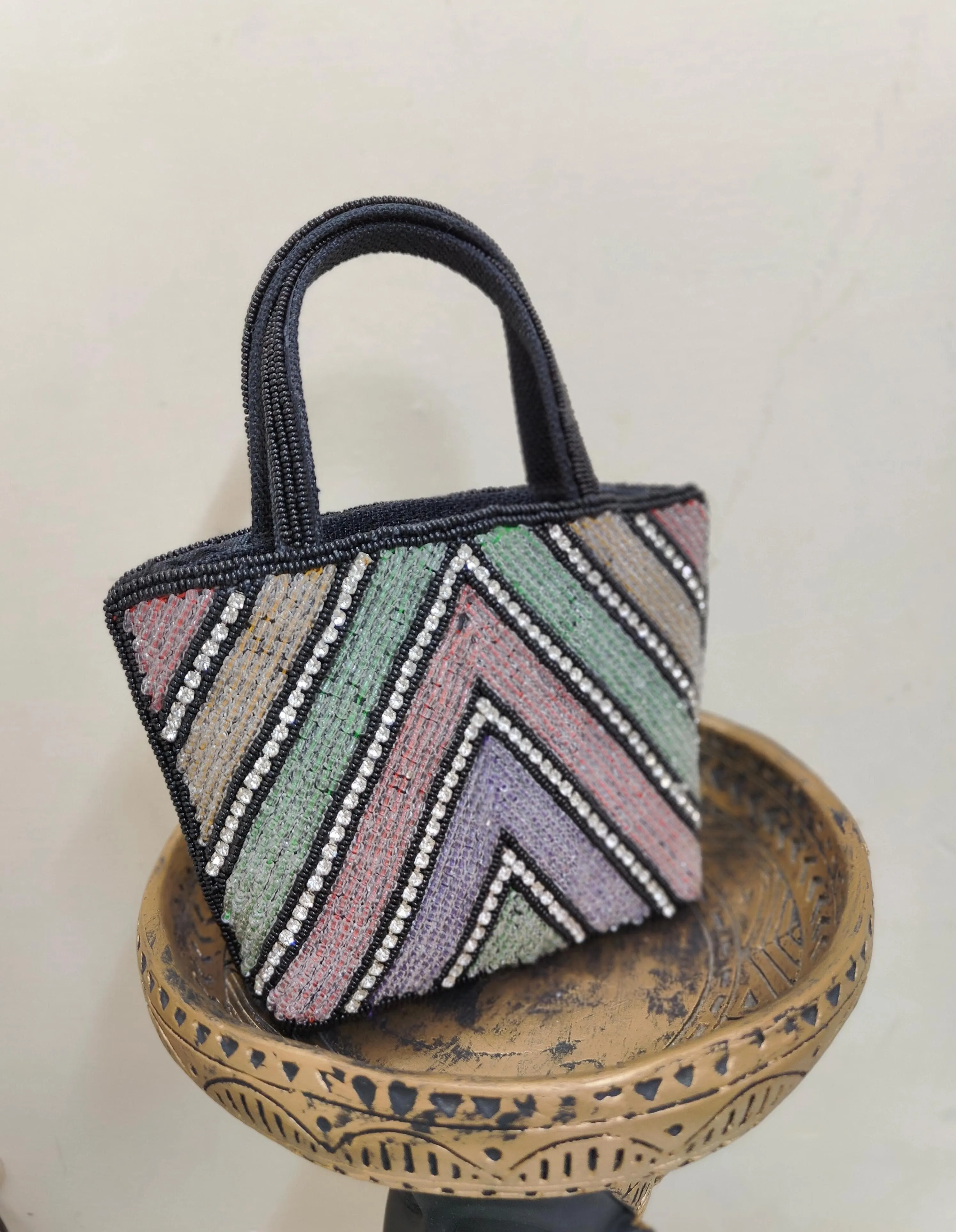 Embroidered Clutch