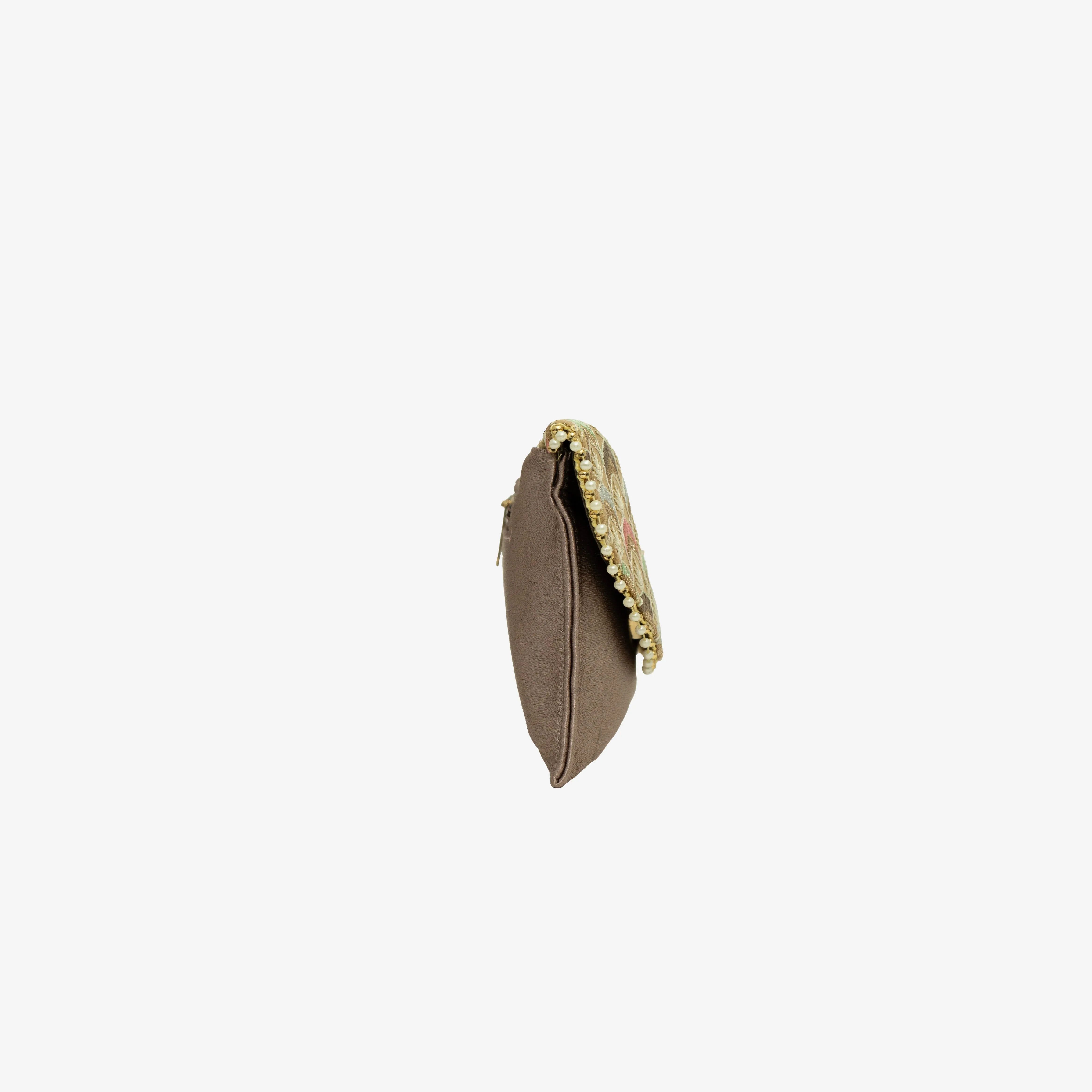 Embroidered Splendor clutch  | Cara
