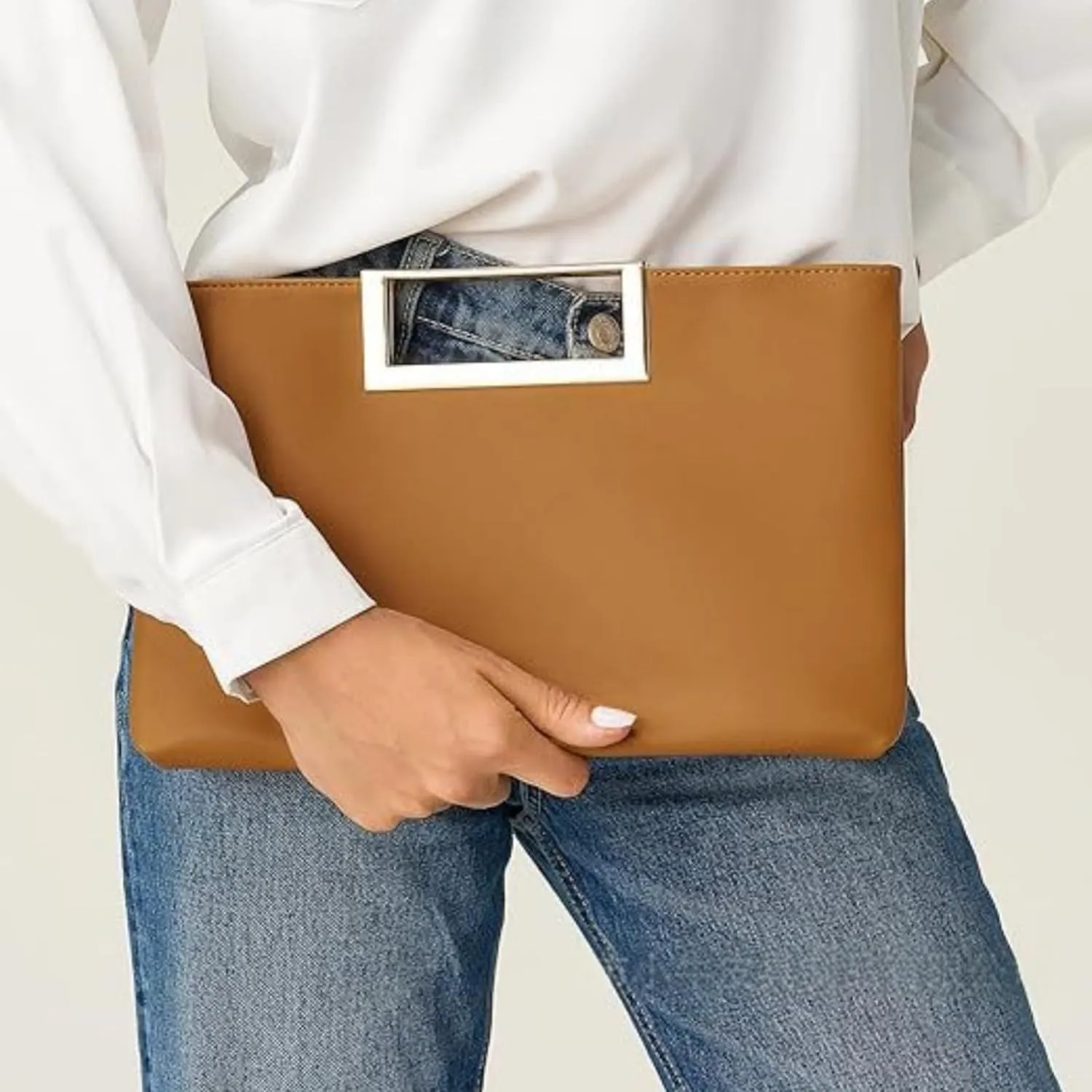Evening Clutch Purses for Women, Fashion PU Leather Handbag Stylish Bag Elegant Party Shoulder Prom for Wedding