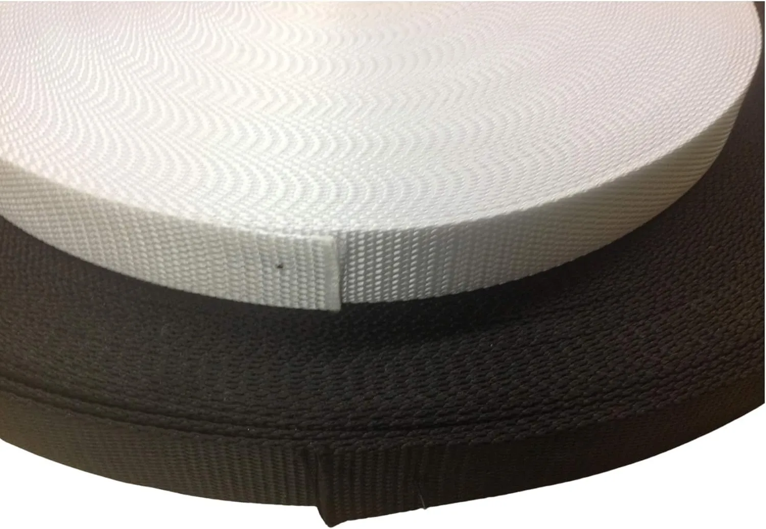 EZ-Xtend Polyester Webbing 1 inch Strap – Heavy Duty Polyester Strapping Outlasts & Outperforms Nylon Webbing Straps and Polypropylene Webbing Strap - 4500 Lb. Breaking Strength (Black, 1" x 10 yards)