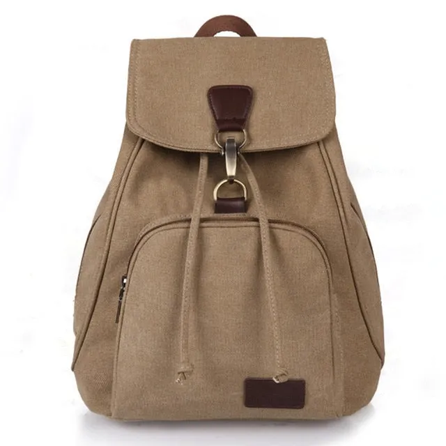 fabric backpacks girls school bags Discounted shipping fashion teenage female bag vintage Customer-focused student for retro knapsack canvas College backpacks Woman