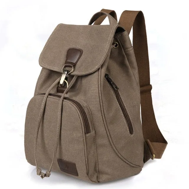 fabric backpacks girls school bags Discounted shipping fashion teenage female bag vintage Customer-focused student for retro knapsack canvas College backpacks Woman
