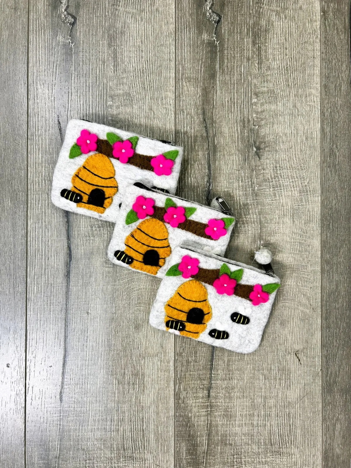 Felt Beehive Purse
