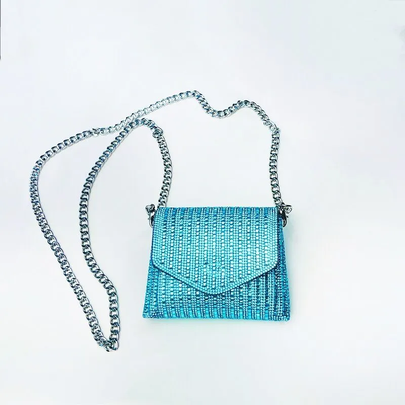 Female Bling Chain Crossbody Bag