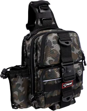 Fiblink Tackle Backpack - Water-Resistant Storage Pack With Rod & Gear Holder, Fishing Shoulder Bag