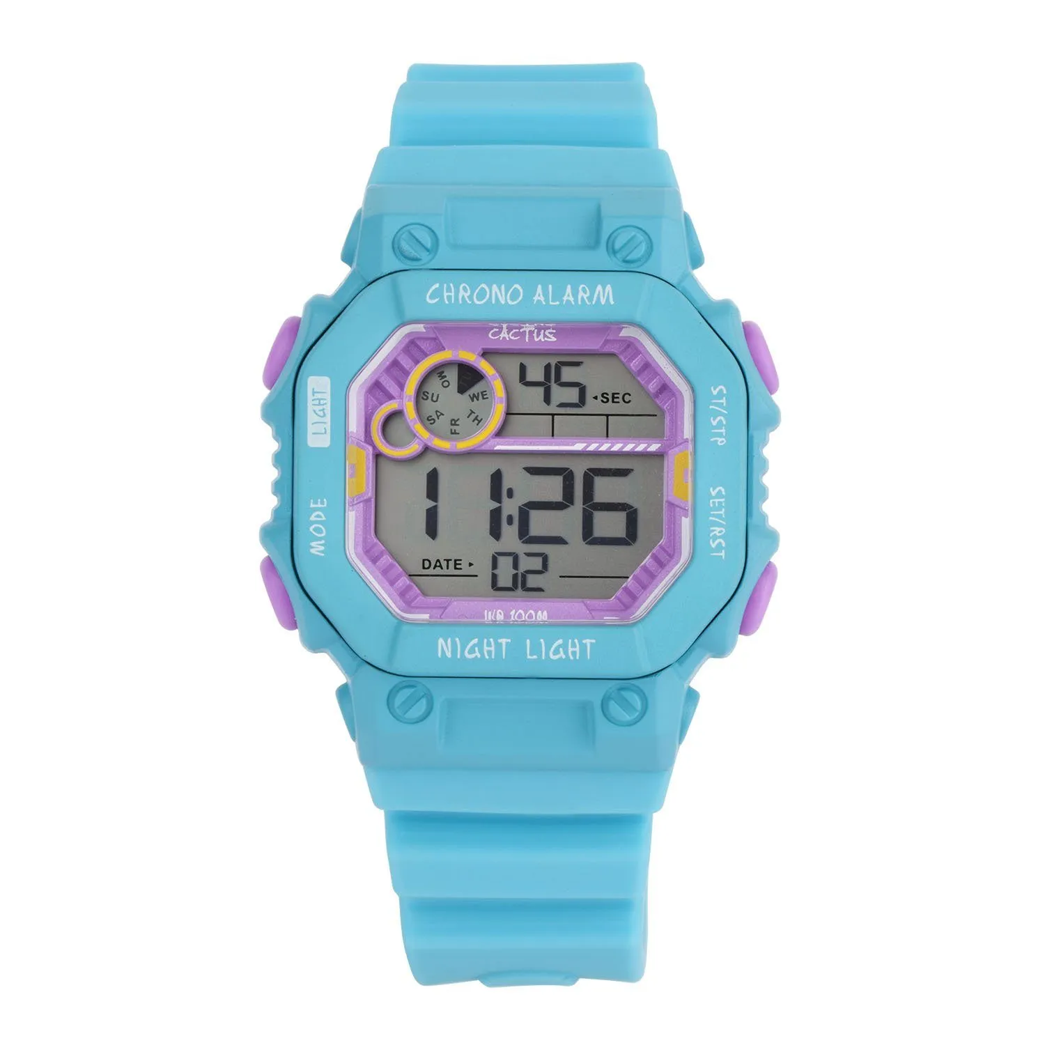 Fiesta - Kids Digital Watch - Aqua.