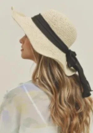 Floppy Comfort Straw Sunhat