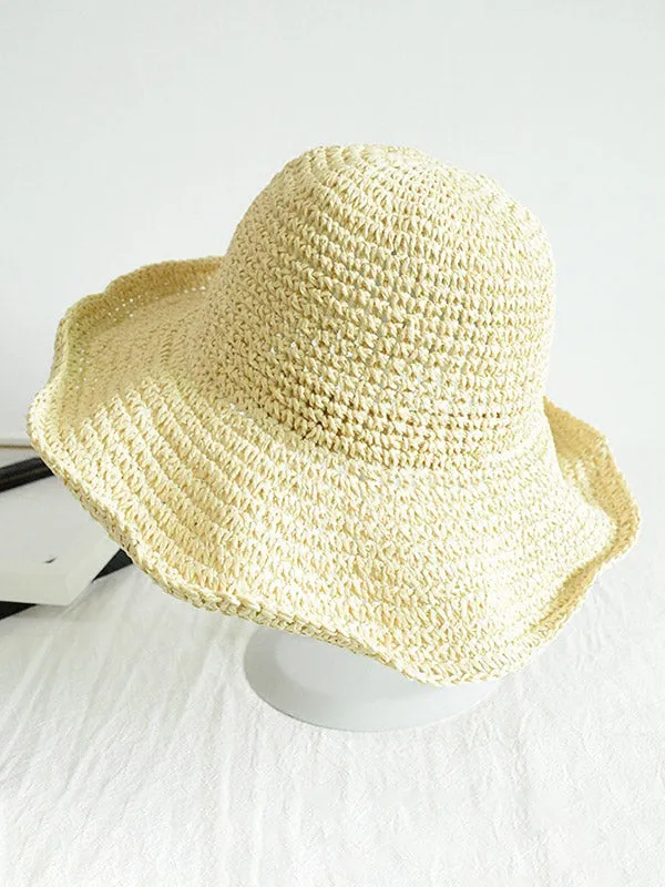 Foldable Beach Straw Hat
