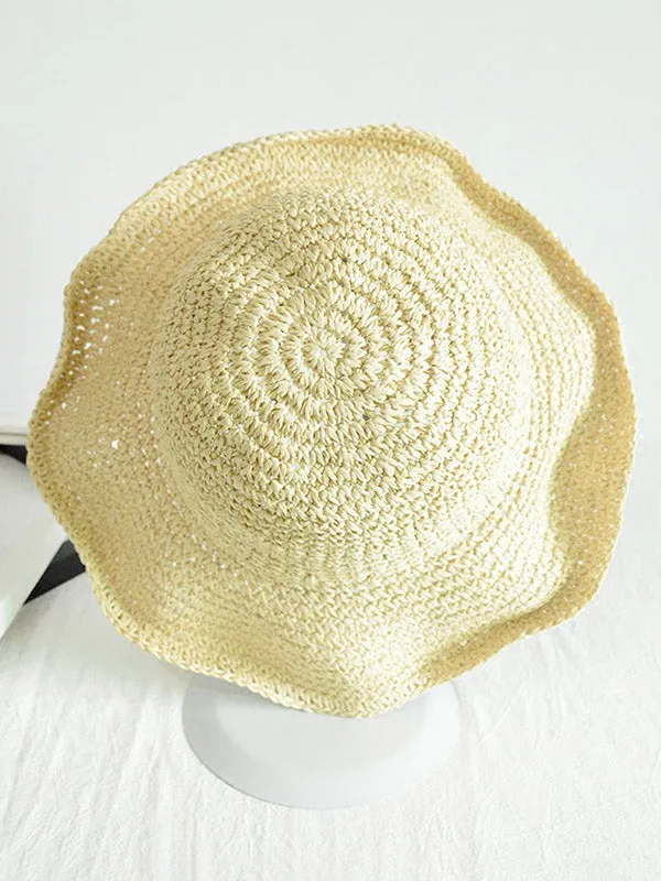 Foldable Beach Straw Hat