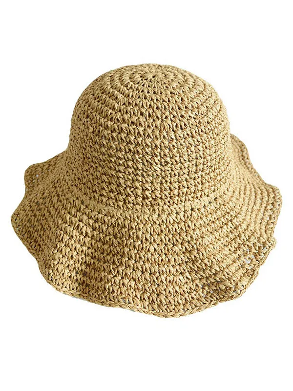 Foldable Beach Straw Hat
