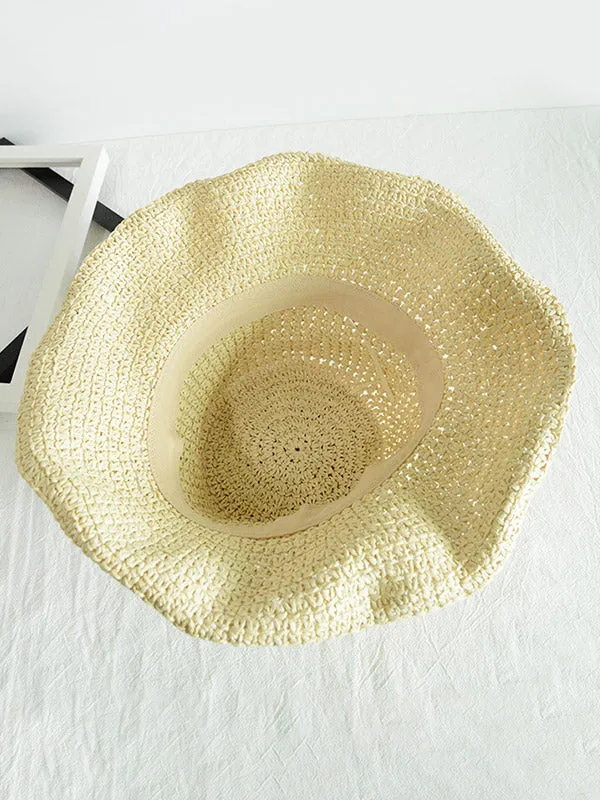 Foldable Beach Straw Hat
