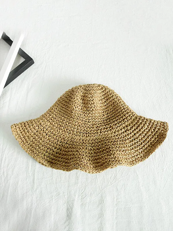 Foldable Beach Straw Hat
