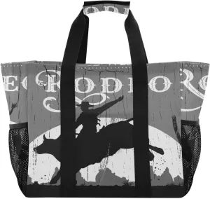 Foldable Grocery Reusable Tote Grocery Bag, Travel Canvas Shoulder Bags, Large Casual Laundry Pool Beach Bag