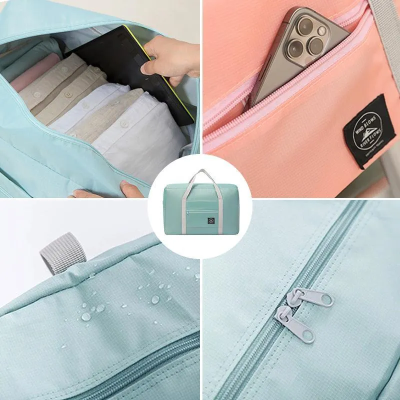 Foldable Travel Duffel Bag 1PC 5Colours Oxford Cloth