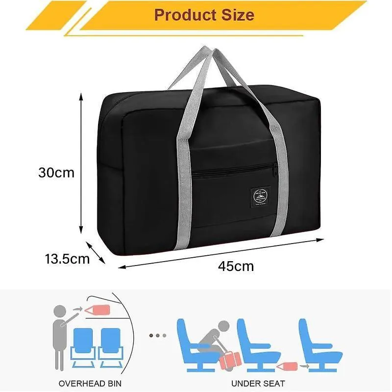 Foldable Travel Duffel Bag 1PC 5Colours Oxford Cloth