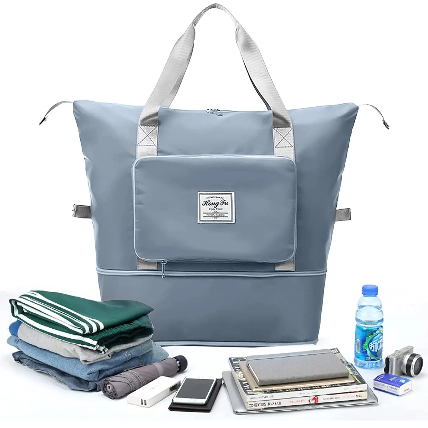 Foldable Travel Duffel Bag - Large Capacity
