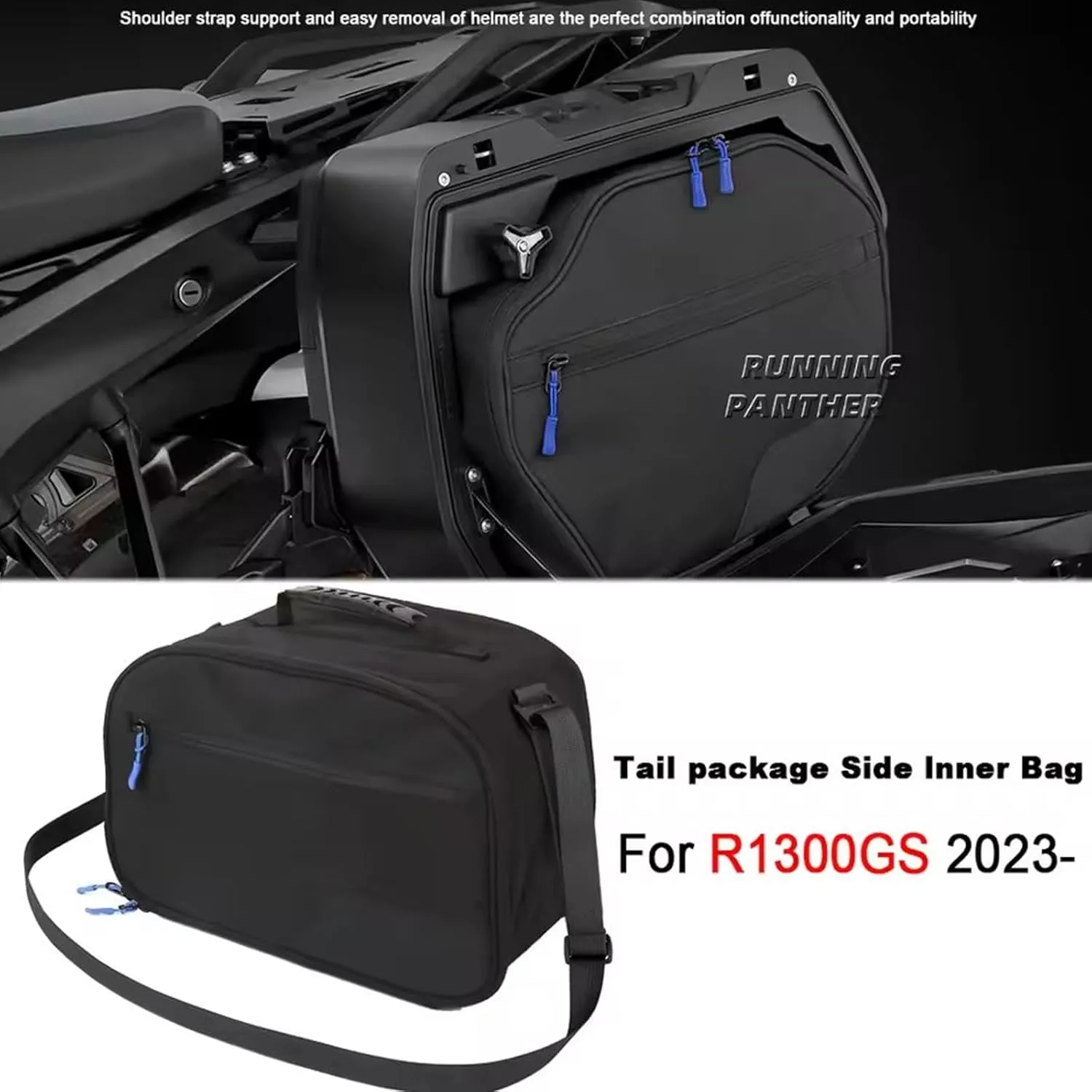 for BMW R1300 GS r1300gs Adventure 2023 2024 2025 Motorcycle Duffel Bag Long Distance Travel Toolkit Backpack Large Capacity Travel Equipment Bag Waterproof Handbag Multi Purpose Expandable (Set Bag)