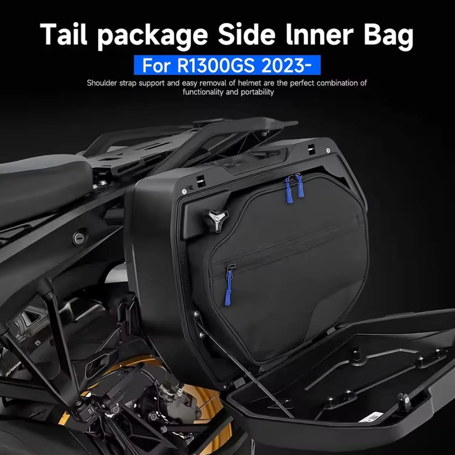 for BMW R1300 GS r1300gs Adventure 2023 2024 2025 Motorcycle Duffel Bag Long Distance Travel Toolkit Backpack Large Capacity Travel Equipment Bag Waterproof Handbag Multi Purpose Expandable (Set Bag)