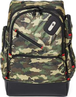 ful Refugee 15 Inch Sleeve Laptop Backpack, Padded Computer Bag for Commute or Travel, 1680 Denier, Camo, 19.5-Inch