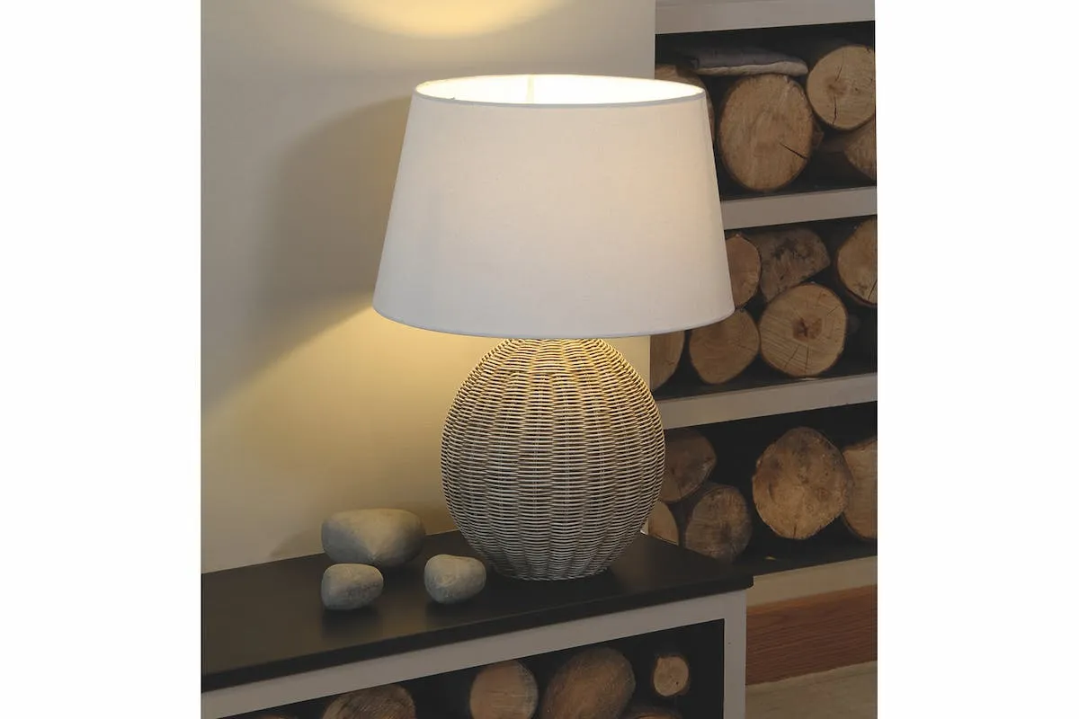 Genna Rattan Table Lamp