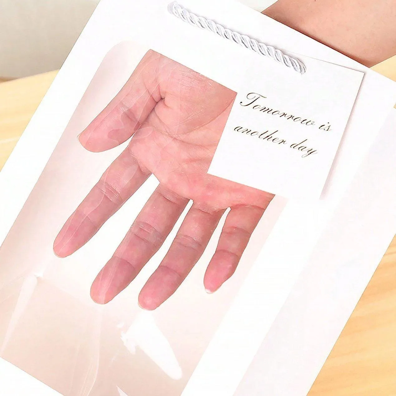 Gifts with Window Tote Bag 3 Colors 25PCS