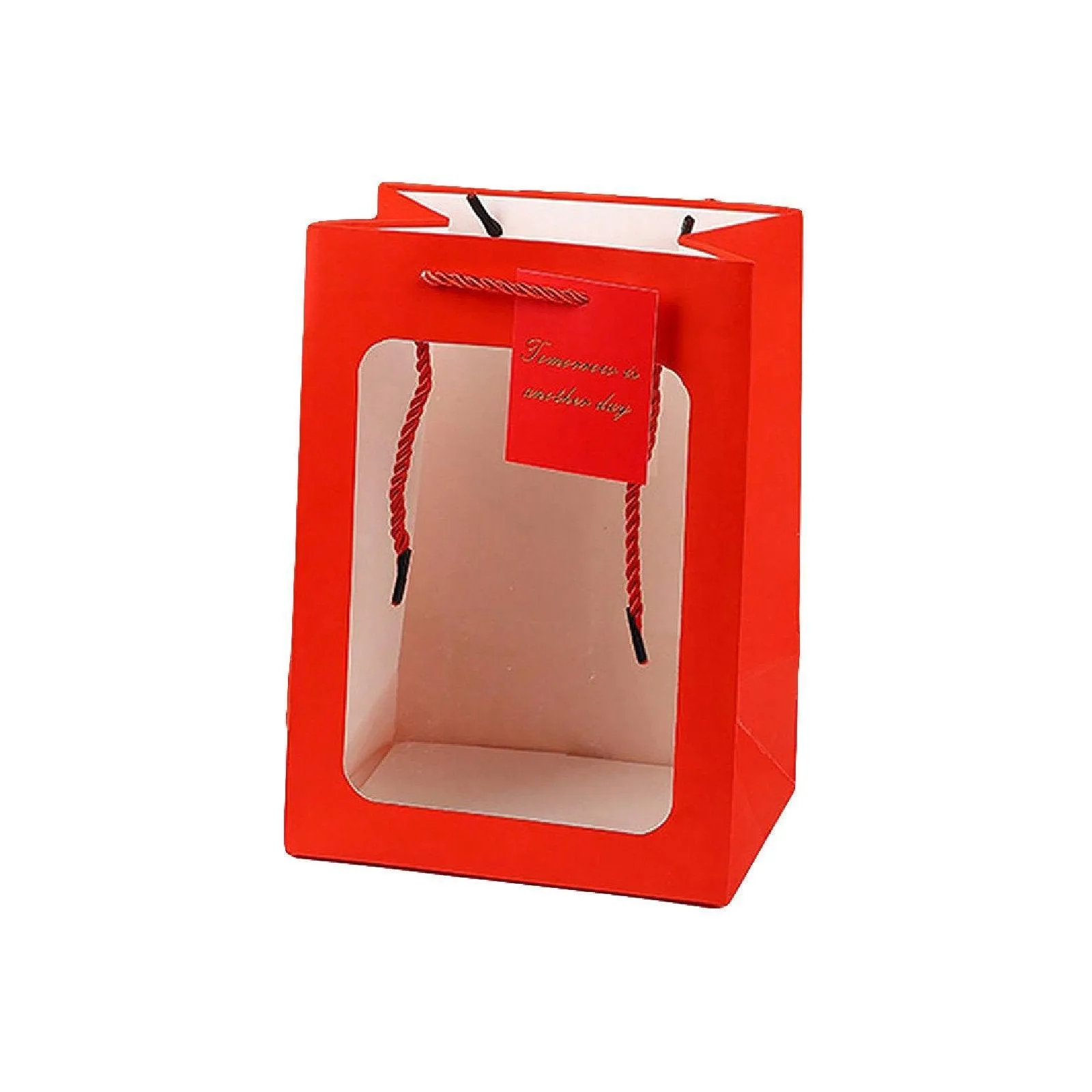 Gifts with Window Tote Bag 3 Colors 25PCS