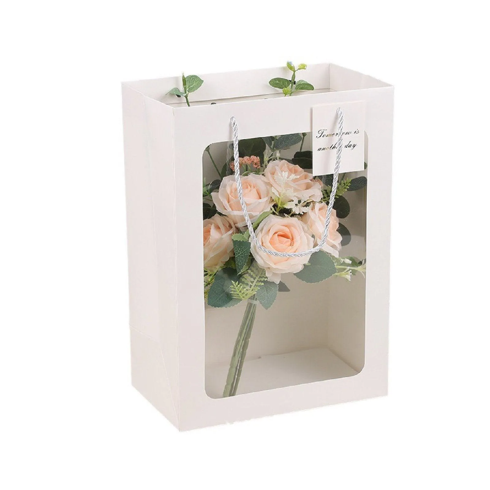 Gifts with Window Tote Bag 3 Colors 25PCS