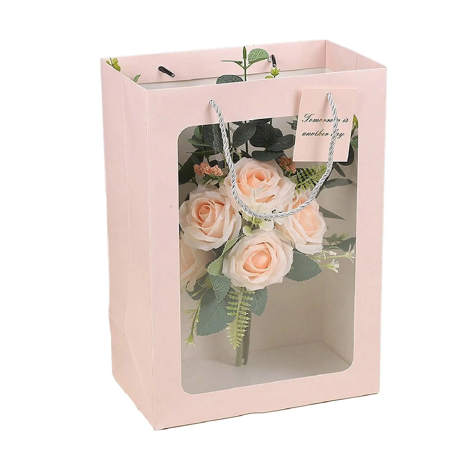 Gifts with Window Tote Bag 3 Colors 25PCS